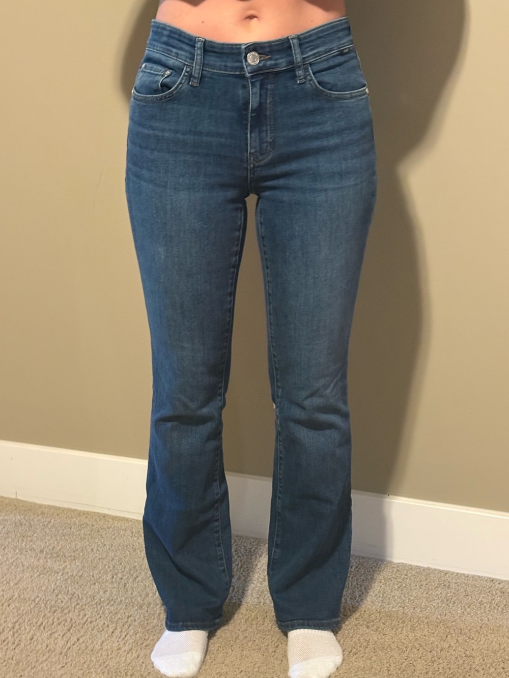 Mavi Molly midrise bootcut jeans